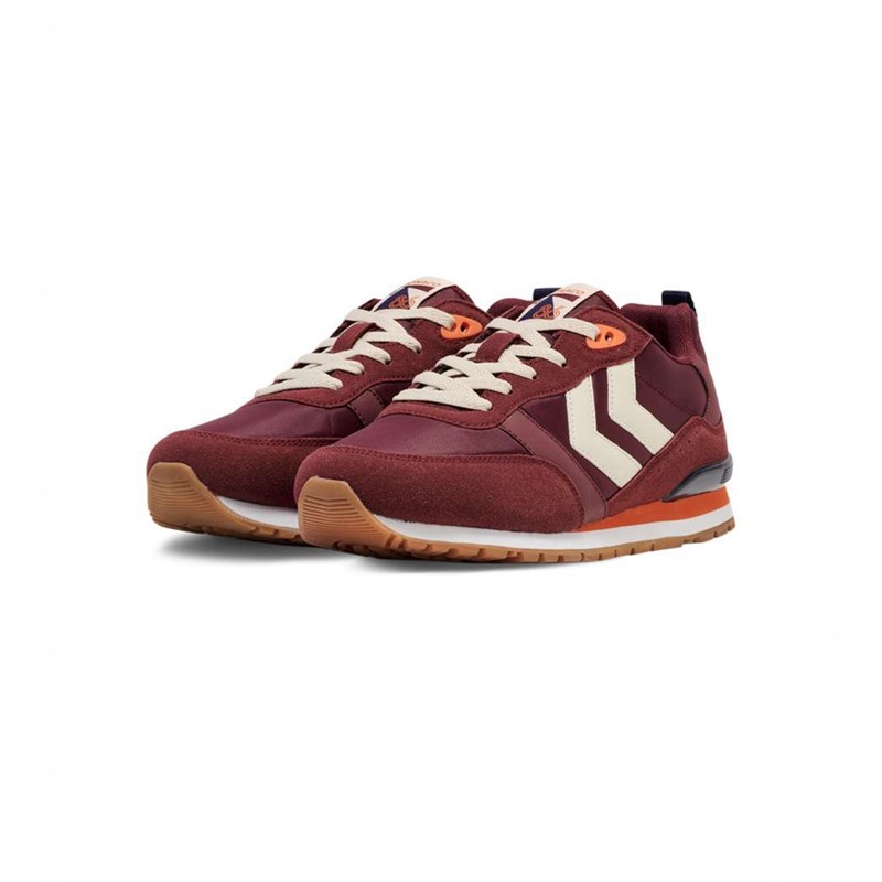 Hummel Monaco 86 Ns Sneakers Heren Bordeaux | 791123-525