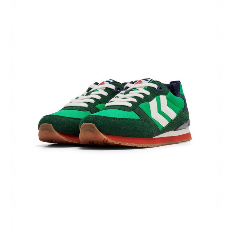 Hummel Monaco 86 Ns Sneakers Heren Groen | 378389-632