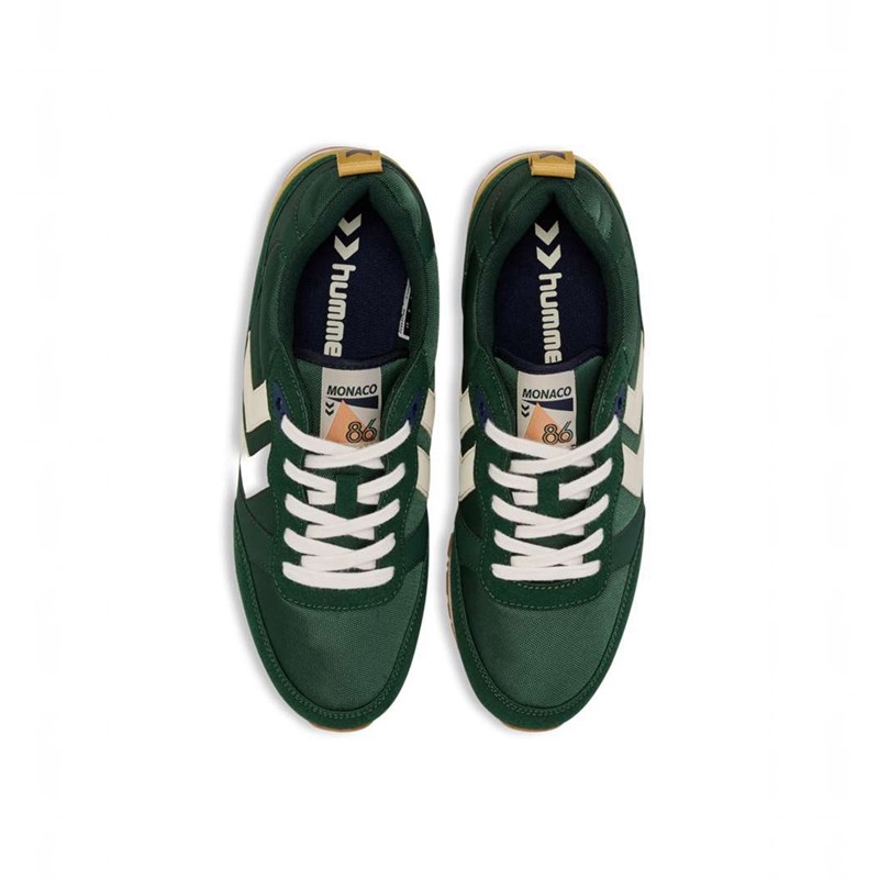 Hummel Monaco 86 Ns Sneakers Heren Groen | 471474-239