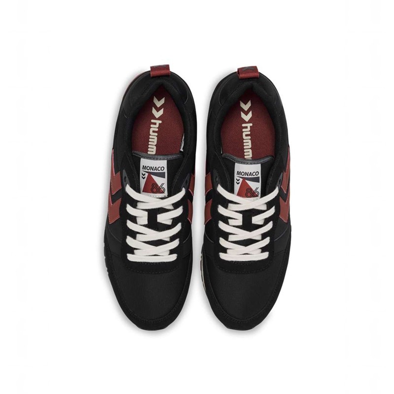 Hummel Monaco 86 Ns Sneakers Heren Zwart | 897155-327