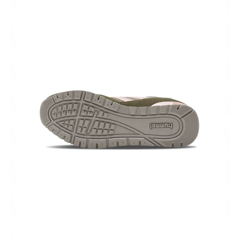 Hummel Monaco 86 Sneakers Heren Olijfgroen | 703951-454