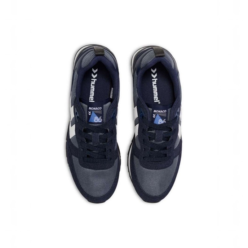 Hummel Monaco 86 Sneakers Heren Zwart | 215629-961