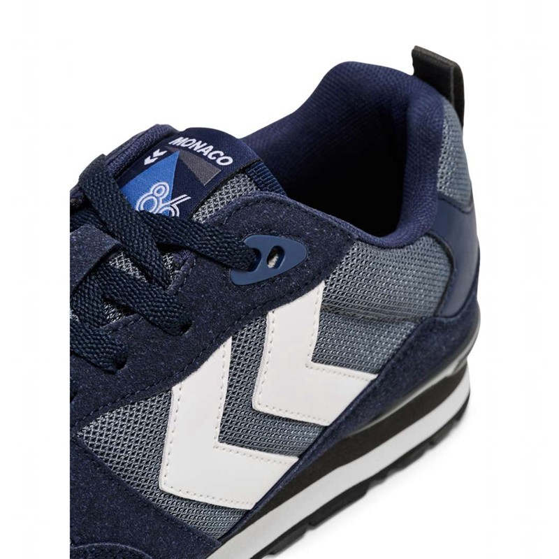 Hummel Monaco 86 Sneakers Heren Zwart | 215629-961