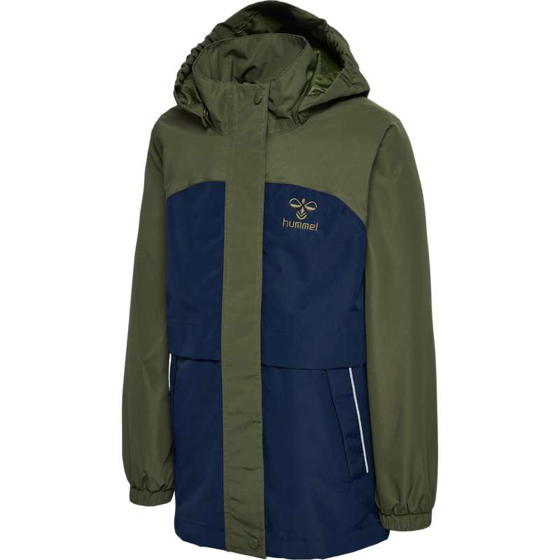 Hummel Monsun Tex Shell Jassen Kinderen Olijfgroen | 694850-025