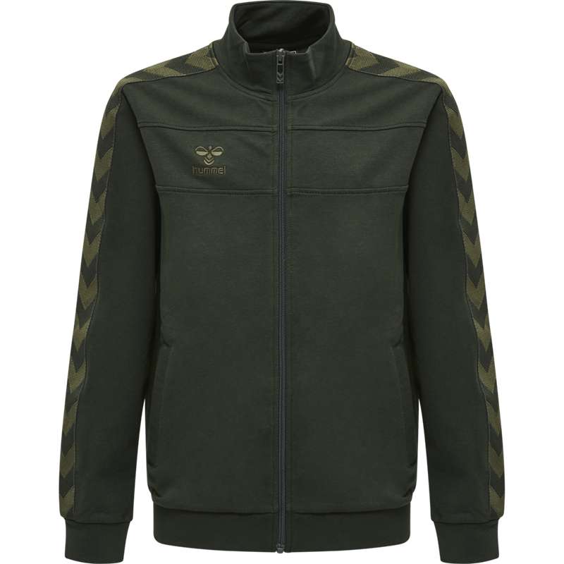 Hummel Move Classic Zip Jassen Kinderen Groen | 588032-822