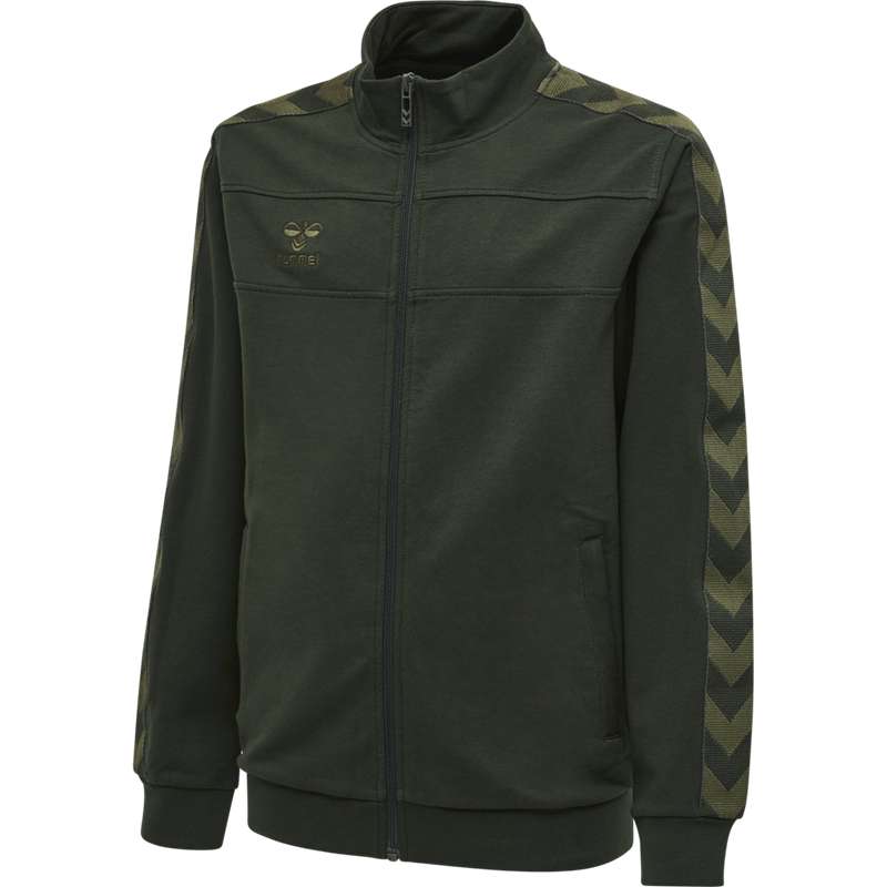 Hummel Move Classic Zip Jassen Kinderen Groen | 588032-822