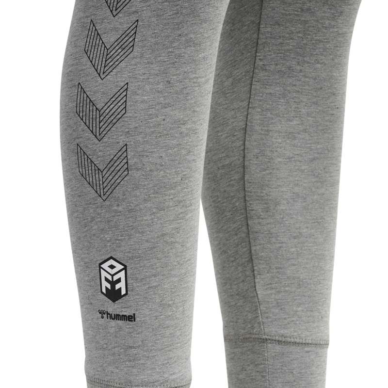 Hummel Move Grid Cotton Hardloopbroek Dames Grijs | 079109-920