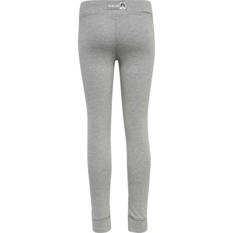 Hummel Move Grid Cotton Hardloopbroek Kinderen Grijs | 812720-630