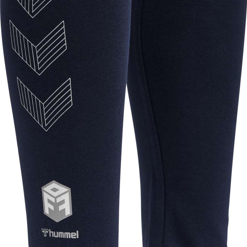 Hummel Move Grid Cotton Hardloopbroek Kinderen Donkerblauw | 611251-573