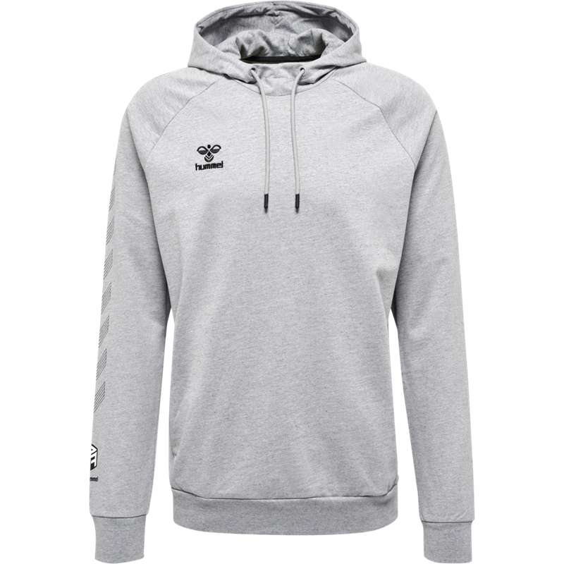 Hummel Move Grid Cotton Hoodie Heren Grijs | 015064-480