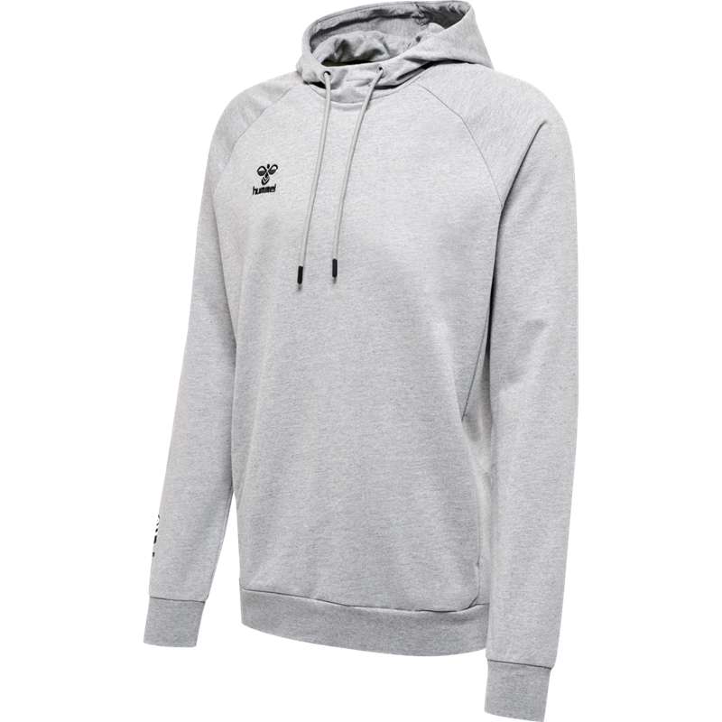 Hummel Move Grid Cotton Hoodie Heren Grijs | 015064-480