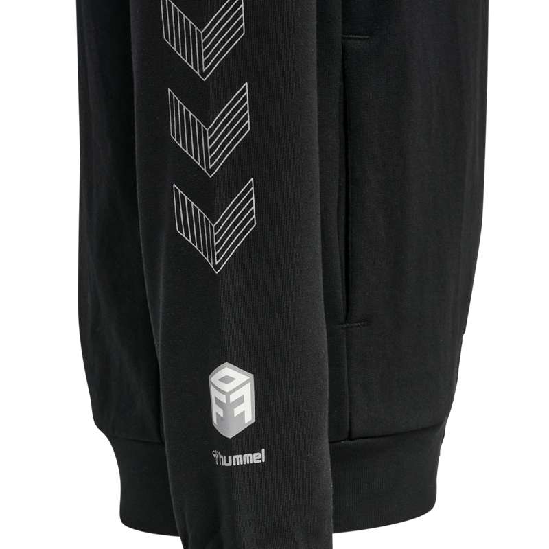 Hummel Move Grid Cotton Hoodie Kinderen Zwart | 767941-392