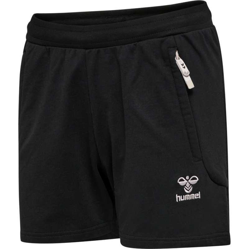 Hummel Move Grid Cotton Korte Broek Dames Zwart | 987944-949