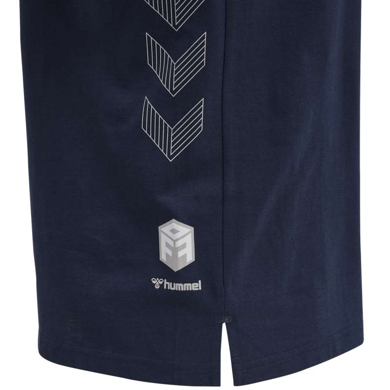 Hummel Move Grid Cotton S/S T-shirts Heren Donkerblauw | 593716-565