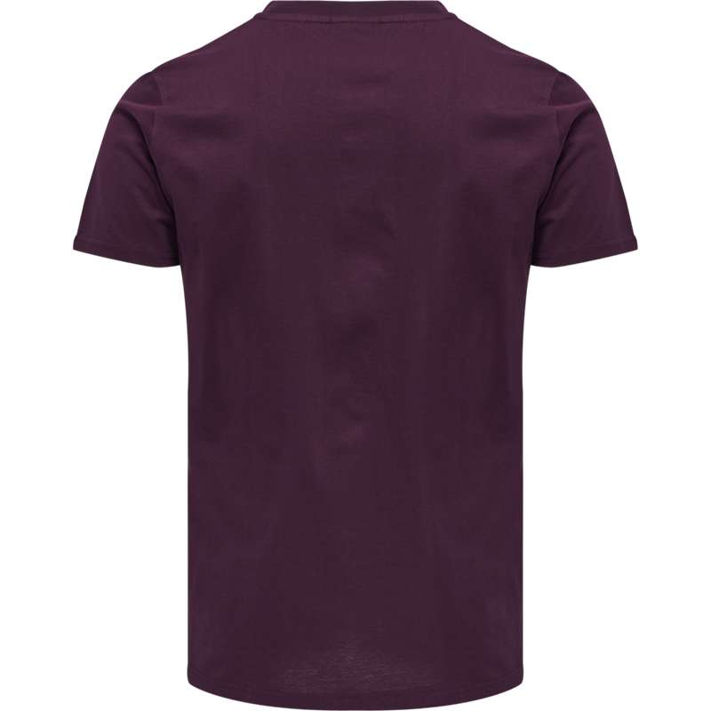 Hummel Move Grid Cotton S/S T-shirts Heren Bordeaux | 122797-299