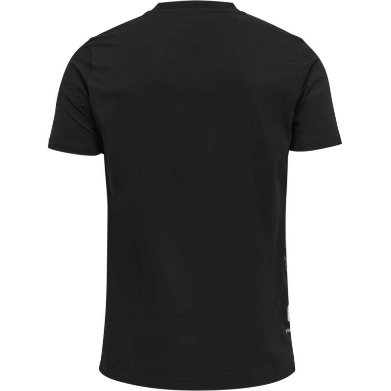 Hummel Move Grid Cotton S/S T-shirts Heren Zwart | 003441-288