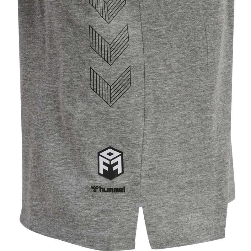 Hummel Move Grid Cotton S/S T-shirts Heren Grijs | 467304-709