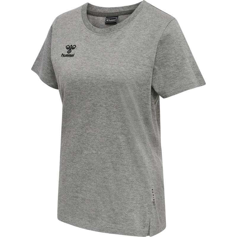 Hummel Move Grid Cotton S/S Wom Broek Dames Grijs | 450587-730