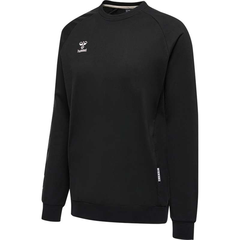 Hummel Move Grid Cotton Sweatshirts Heren Zwart | 865983-228