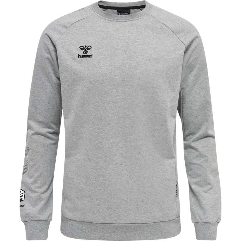 Hummel Move Grid Cotton Sweatshirts Heren Grijs | 347000-062