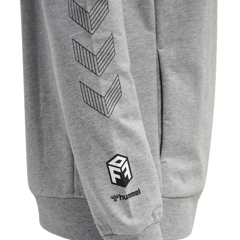 Hummel Move Grid Cotton Sweatshirts Heren Grijs | 347000-062
