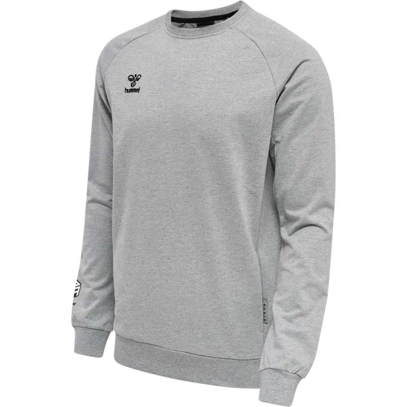 Hummel Move Grid Cotton Sweatshirts Heren Grijs | 347000-062