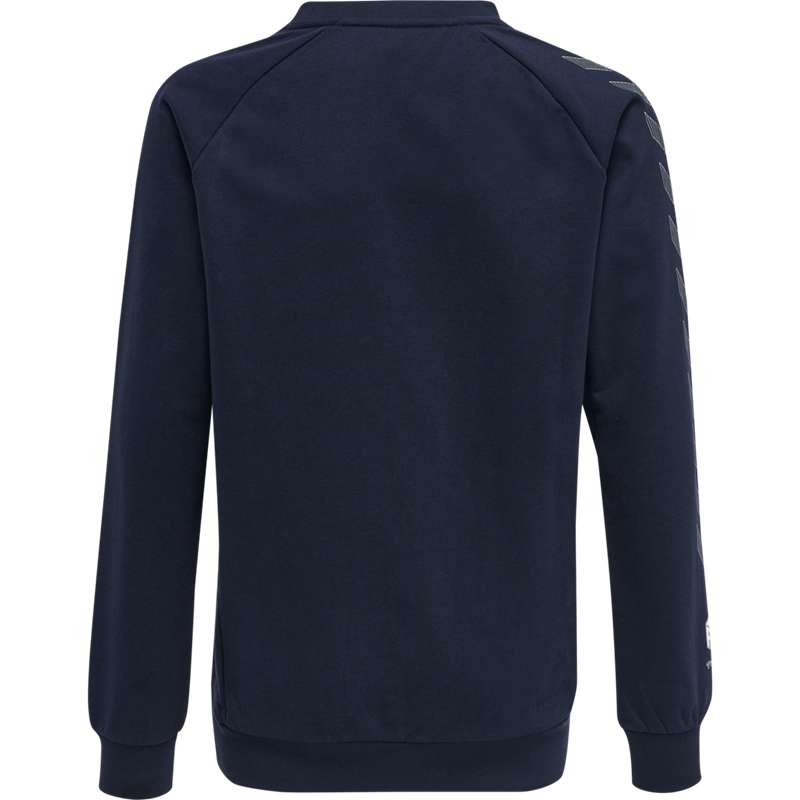 Hummel Move Grid Cotton Sweatshirts Kinderen Donkerblauw | 151468-606