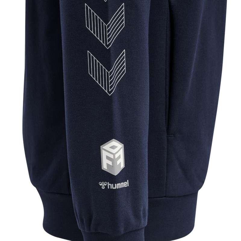 Hummel Move Grid Cotton Sweatshirts Kinderen Donkerblauw | 151468-606