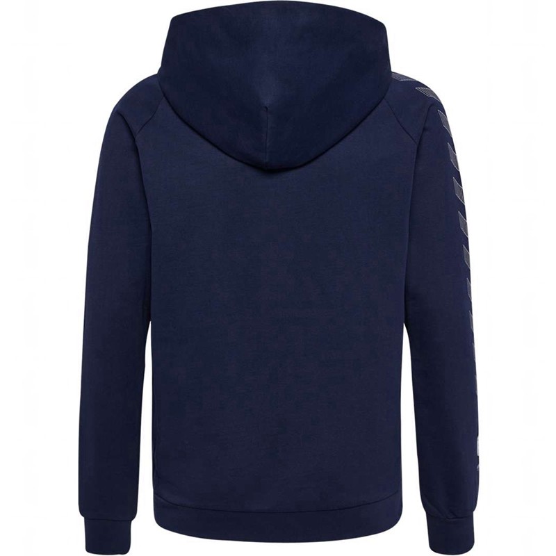 Hummel Move Grid Cotton Zip Hardloopbroek Kinderen Donkerblauw | 983153-427