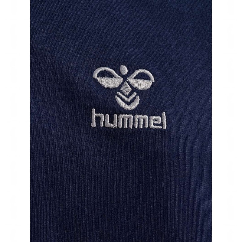 Hummel Move Grid Cotton Zip Hardloopbroek Kinderen Donkerblauw | 983153-427