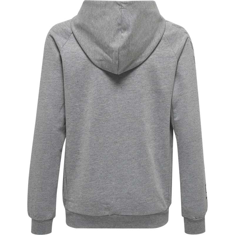 Hummel Move Grid Cotton Zip Hoodie Kinderen Grijs | 886841-849