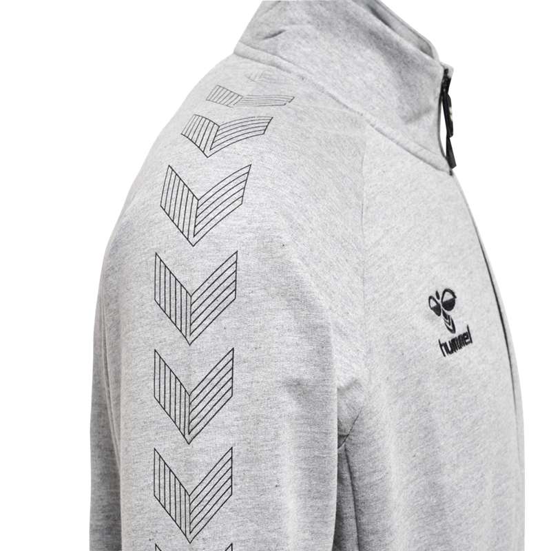 Hummel Move Grid Cotton Zip Jassen Heren Grijs | 608844-158
