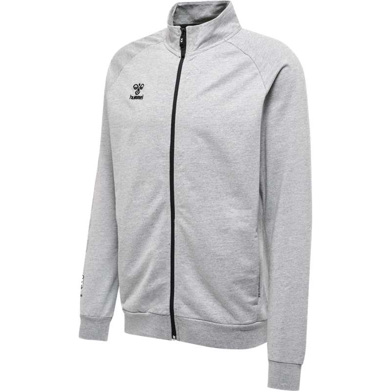 Hummel Move Grid Cotton Zip Jassen Heren Grijs | 608844-158