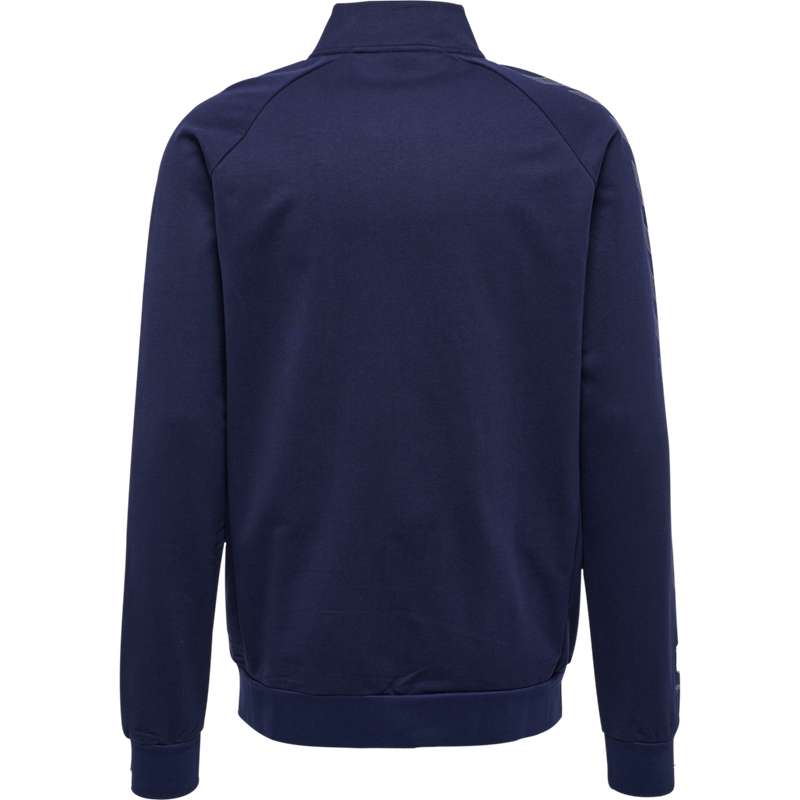 Hummel Move Grid Cotton Zip Jassen Heren Donkerblauw | 282614-433