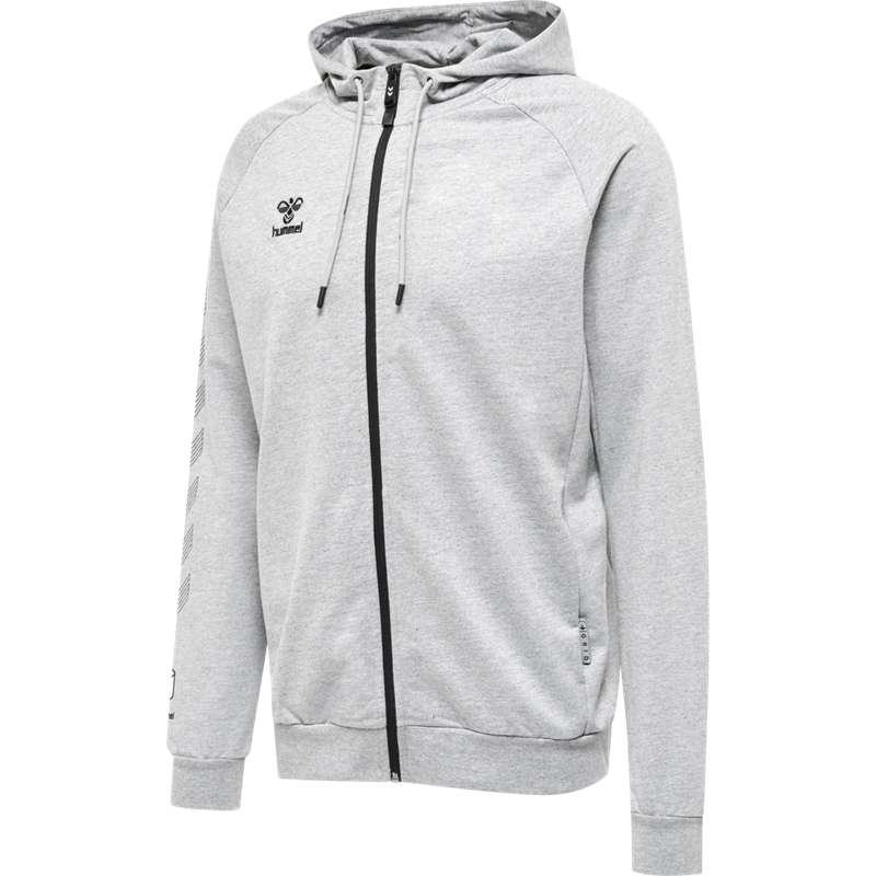 Hummel Move Grid Cotton Zip Sneakers Heren Grijs | 740948-497