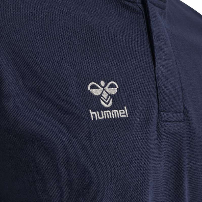 Hummel Move Grid Polo T-shirts Heren Donkerblauw | 531697-275