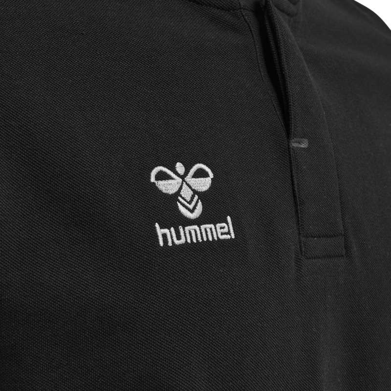Hummel Move Grid Polo T-shirts Heren Zwart | 063541-712