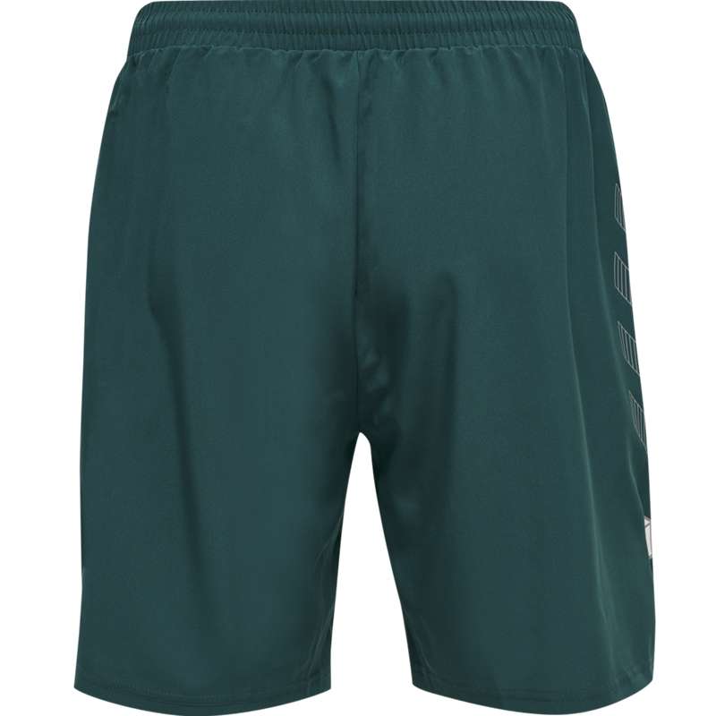 Hummel Move Grid Woven Korte Broek Heren Groen | 235049-910