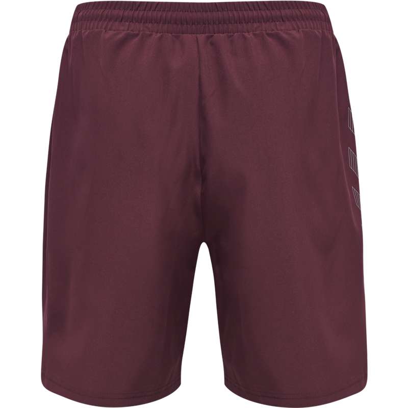 Hummel Move Grid Woven Korte Broek Heren Bordeaux | 662384-431