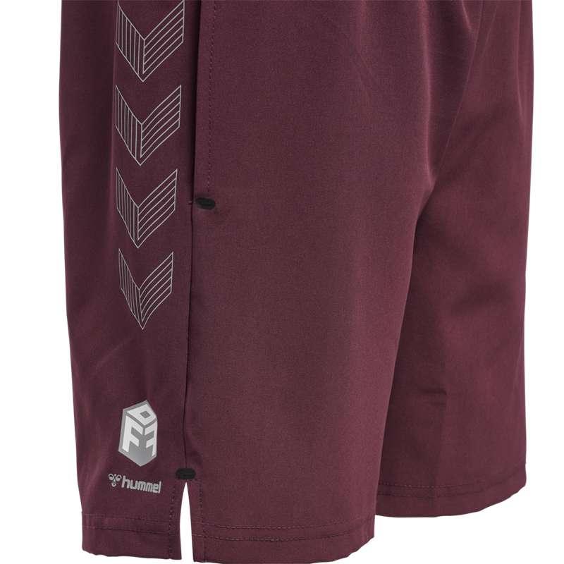 Hummel Move Grid Woven Korte Broek Kinderen Fuchsie | 127862-921