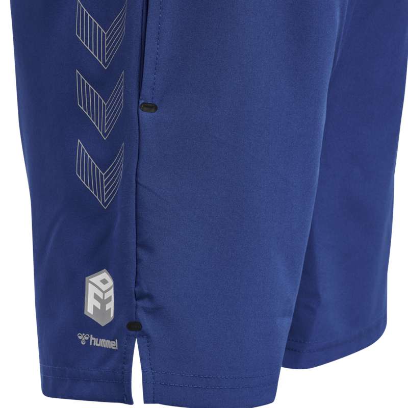 Hummel Move Grid Woven Korte Broek Kinderen Blauw | 006853-717