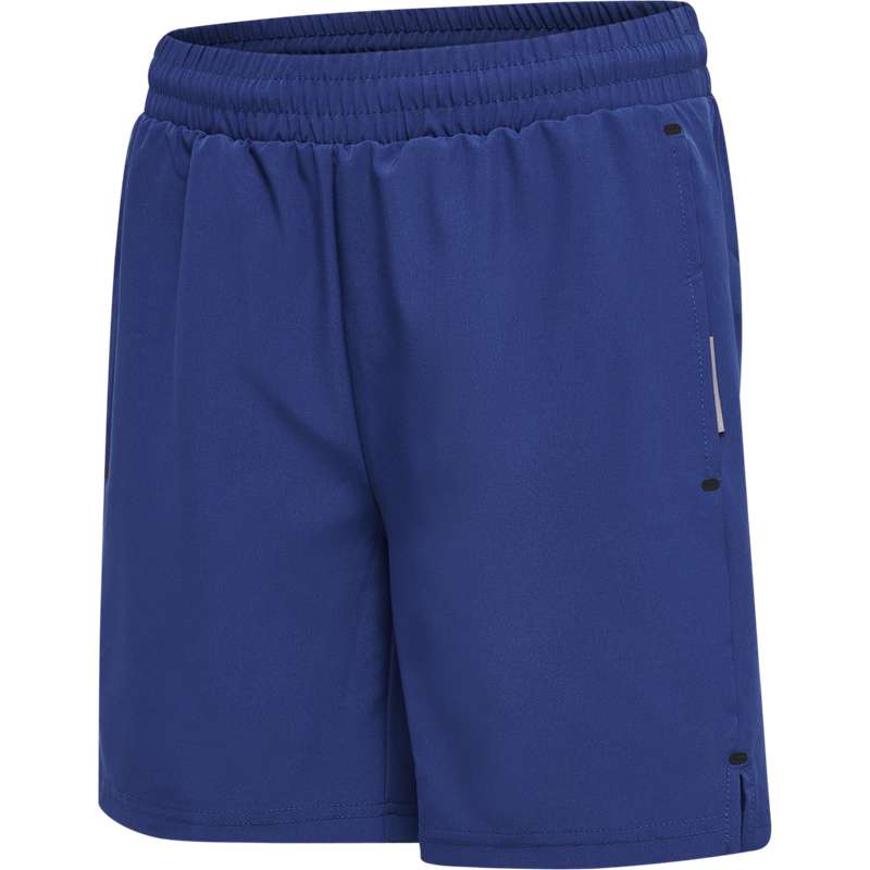 Hummel Move Grid Woven Korte Broek Kinderen Blauw | 006853-717