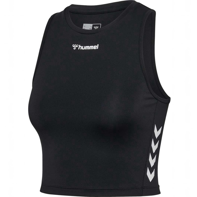 Hummel Mt Active Short Tanktop Dames Zwart | 878690-248