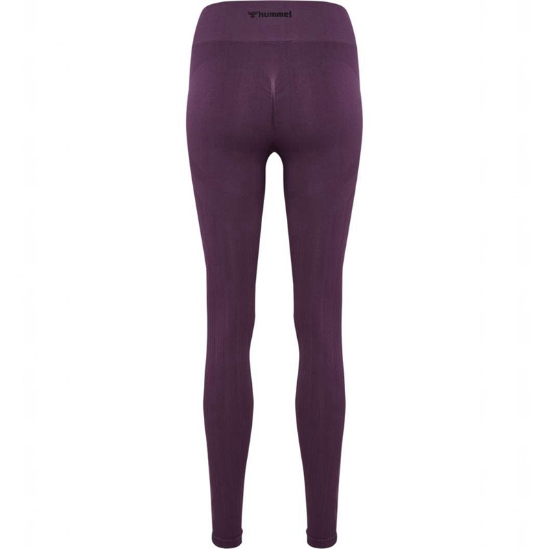 Hummel Mt Define Seaml Scrunch Hardloopbroek Dames Paars | 899349-187