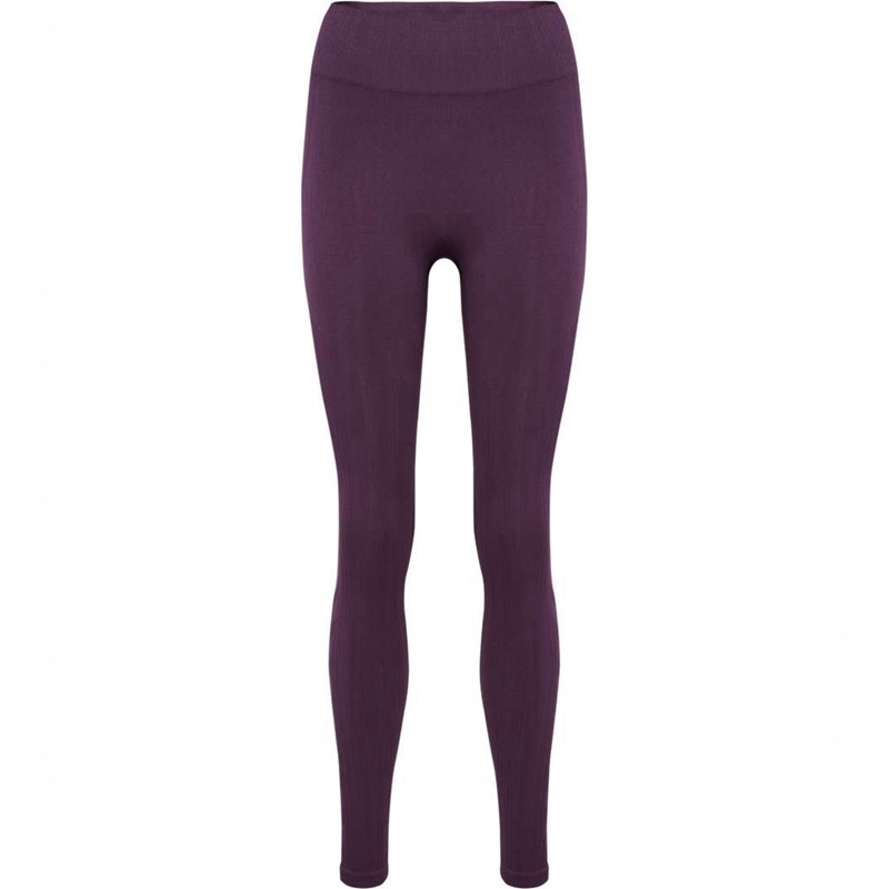 Hummel Mt Define Seaml Scrunch Hardloopbroek Dames Paars | 899349-187