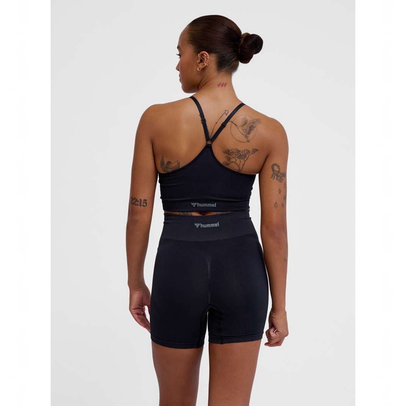 Hummel Mt Define Seamless Padded Sport BH Dames Zwart | 238091-267