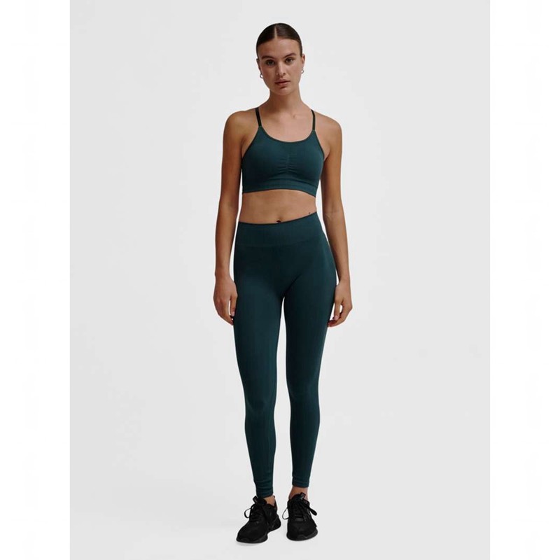 Hummel Mt Define Seamless Padded Sport BH Dames Groen | 338859-464