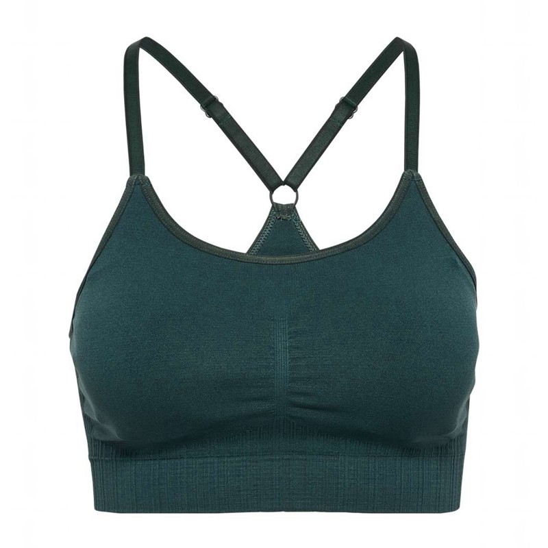 Hummel Mt Define Seamless Padded Sport BH Dames Groen | 338859-464