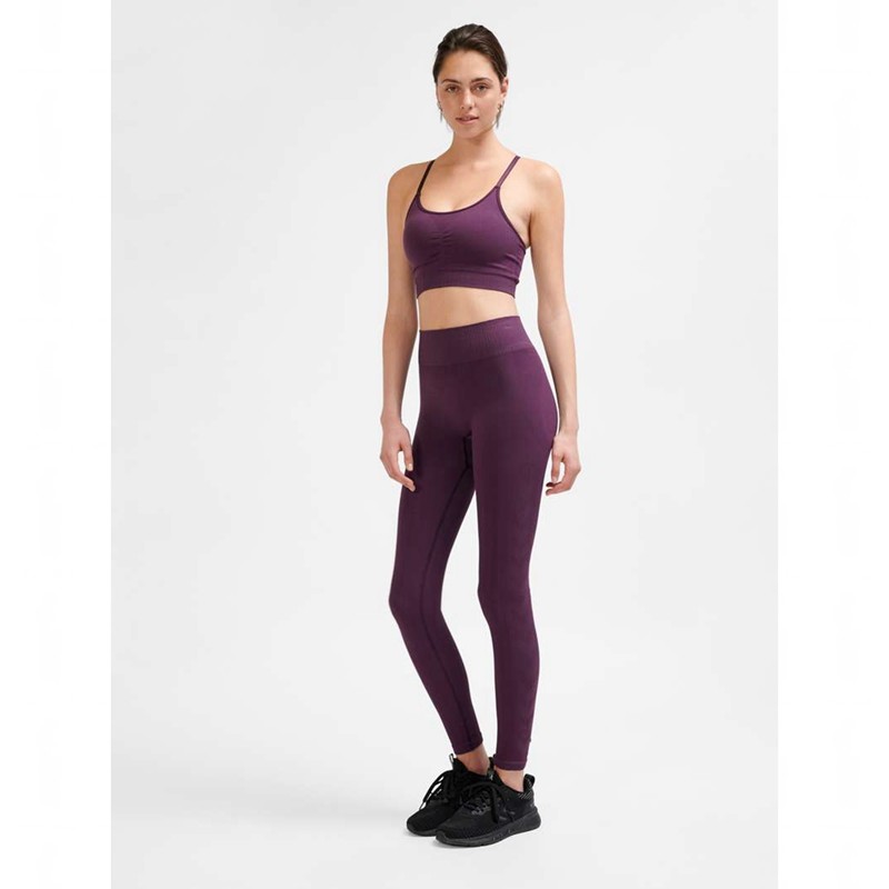 Hummel Mt Define Seamless Padded Sport BH Dames Paars | 545202-168