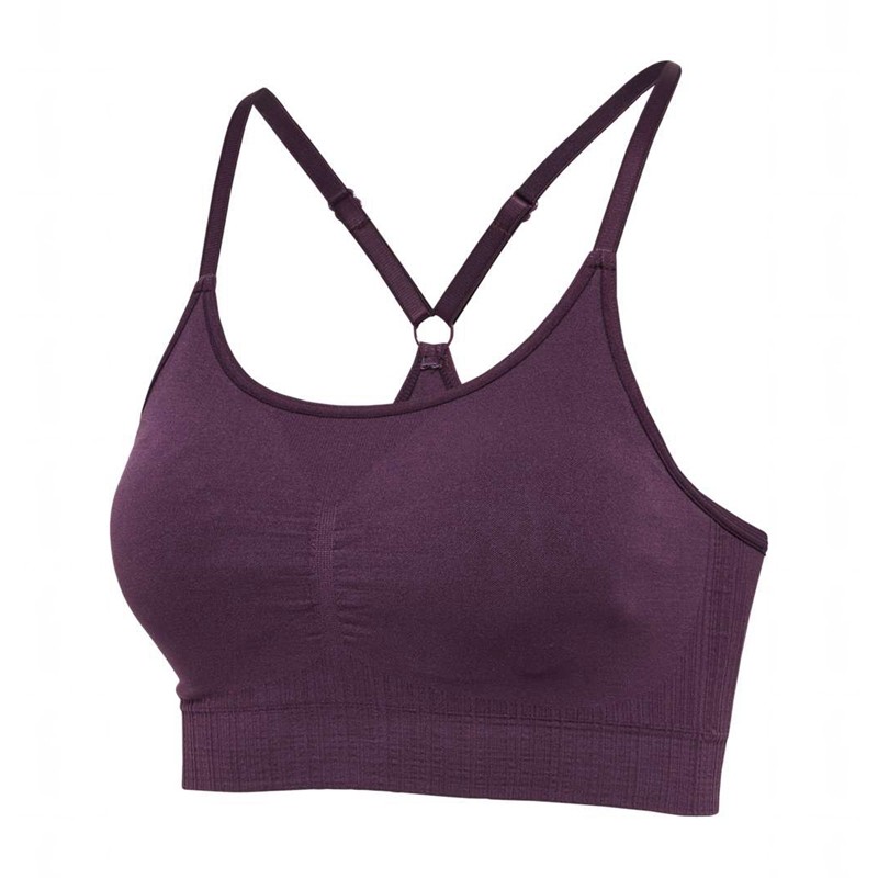 Hummel Mt Define Seamless Padded Sport BH Dames Paars | 545202-168